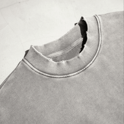 Ladies Long Sleeve Cropped Top Therapy and Honesty [White]