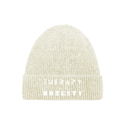 Beanie Therapy and Honesty [White]