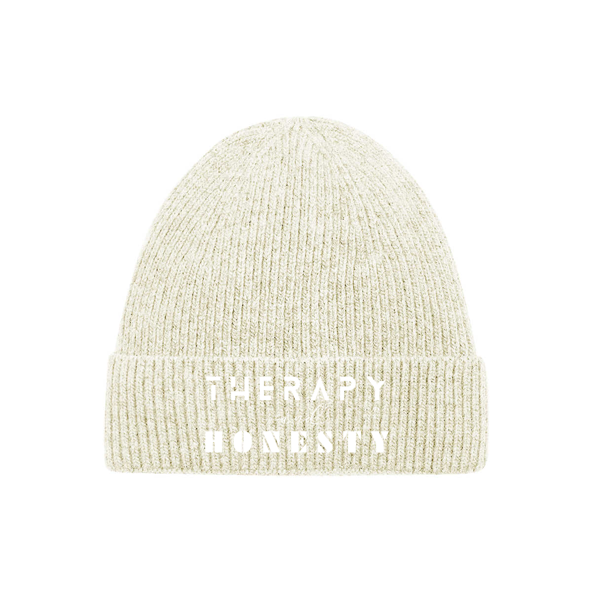 Beanie Therapy and Honesty [White]