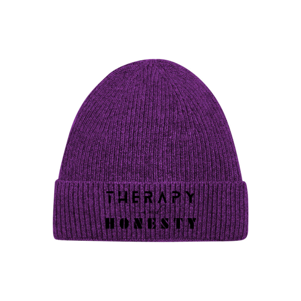 Beanie Therapy and Honesty [Black]