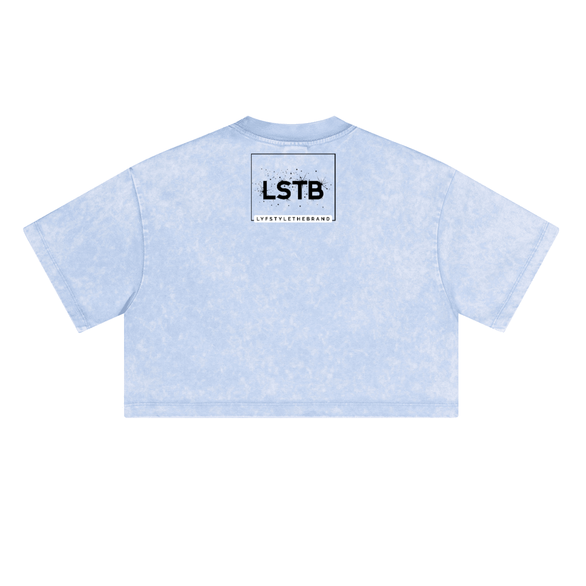 Ladies Cropped Top Therapy and Honesty [Black]