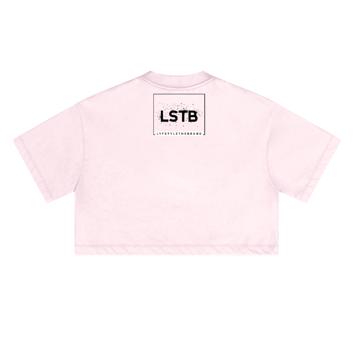 Ladies Cropped Top Therapy and Honesty [Black]