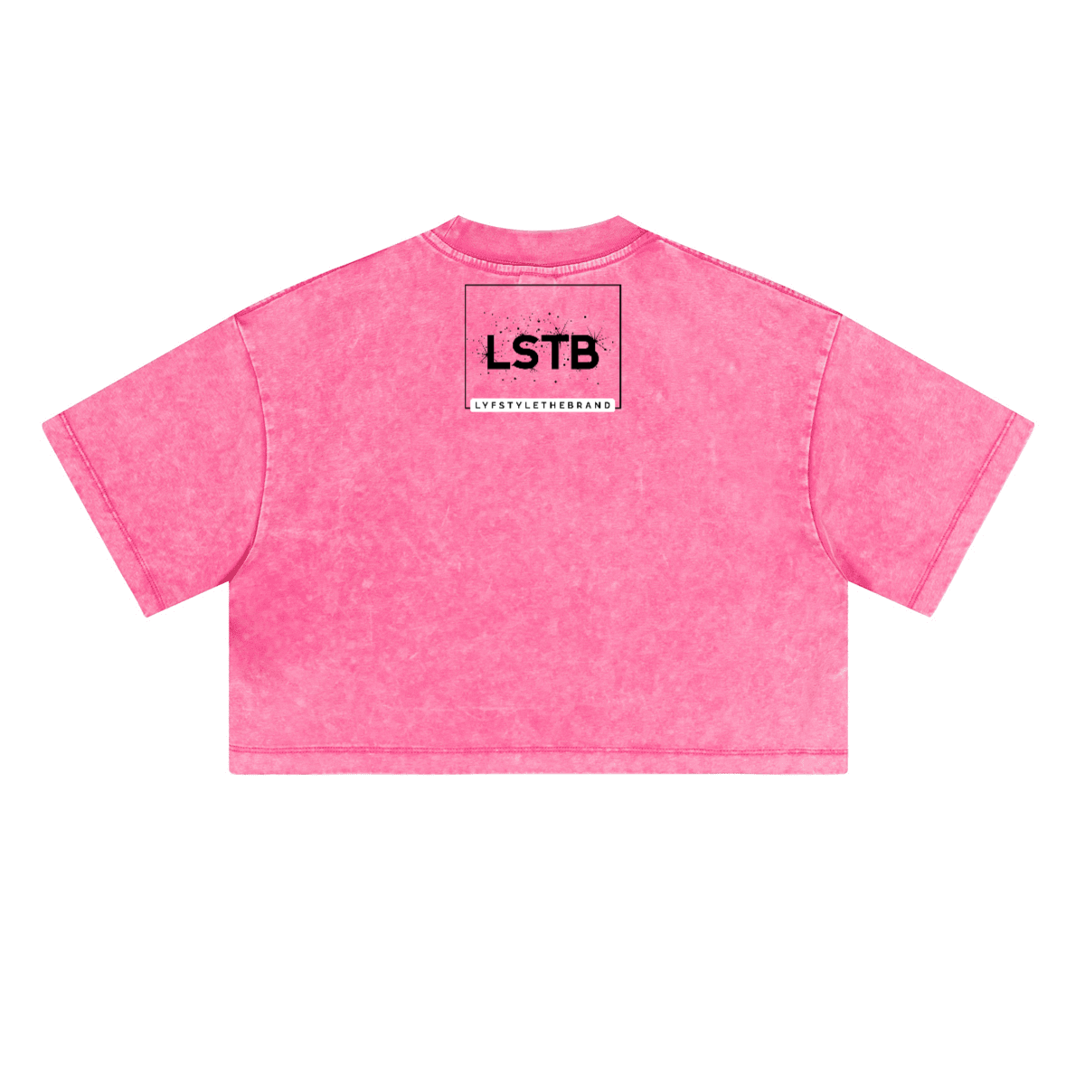 Ladies Cropped Top Therapy and Honesty [Black]