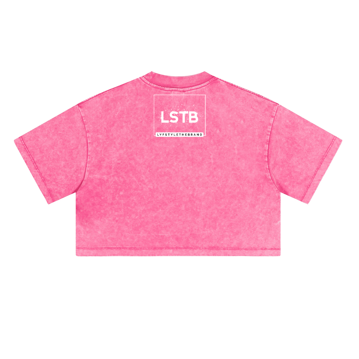 Ladies Cropped Top Therapy and Honesty [White]