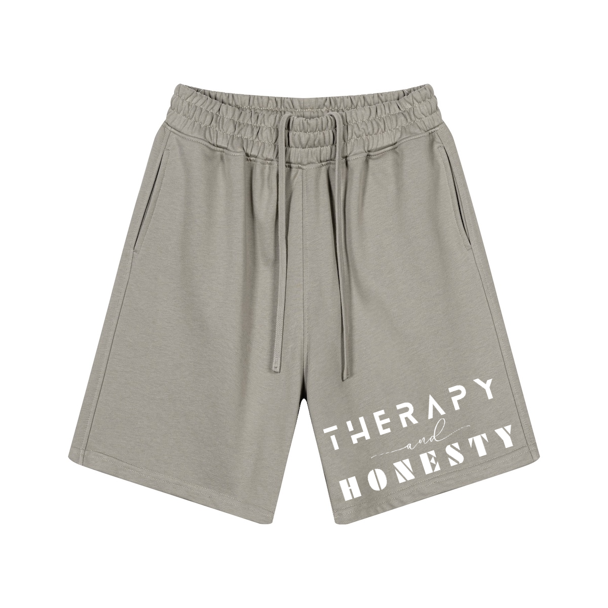Therapy and Honesty Shorts [White]