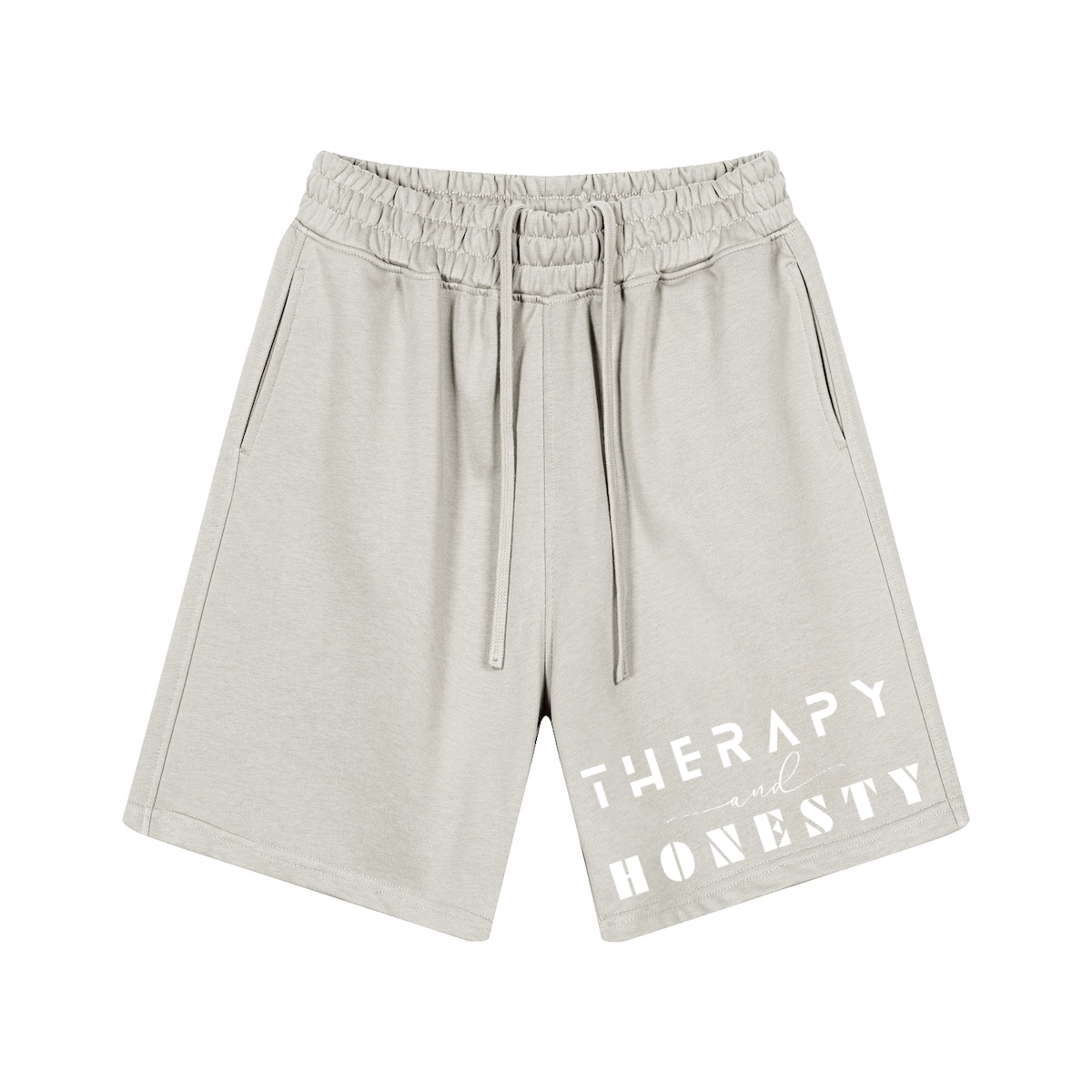 Therapy and Honesty Shorts [White]