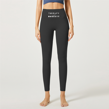 Lulu Yoga Pants Therapy and Honesty [White]