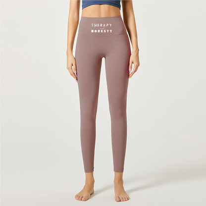 Lulu Yoga Pants Therapy and Honesty [White]