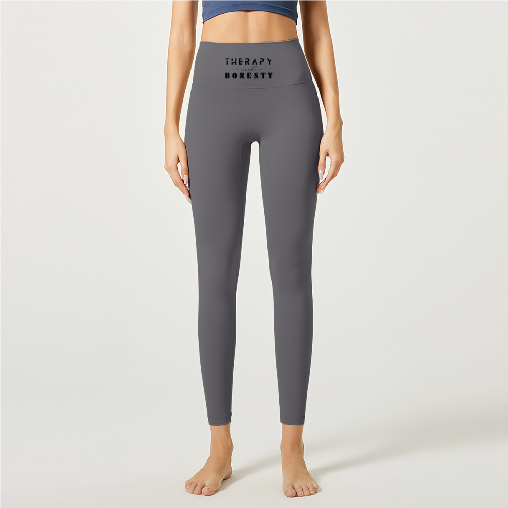 Lulu Yoga Pants Therapy and Honesty [Black]