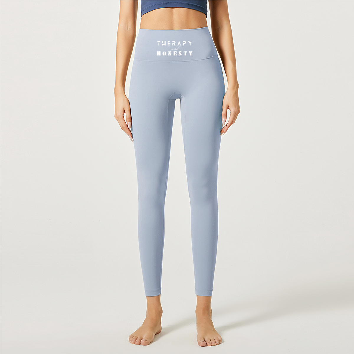 Lulu Yoga Pants Therapy and Honesty [White]