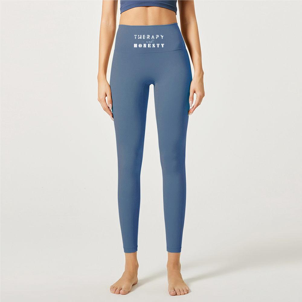 Lulu Yoga Pants Therapy and Honesty [White]