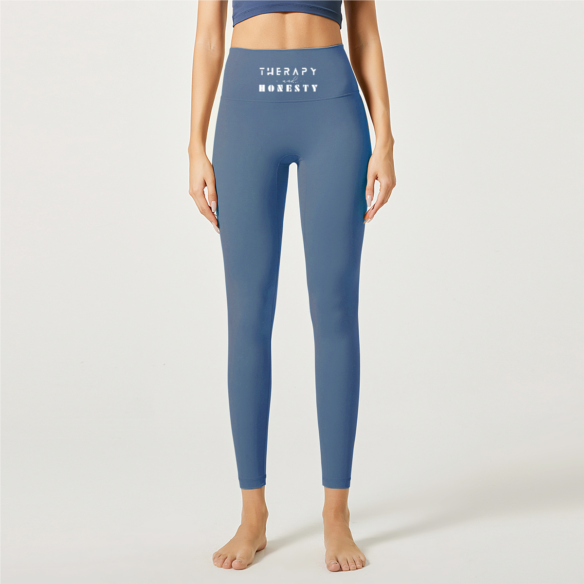 Lulu Yoga Pants Therapy and Honesty [White]