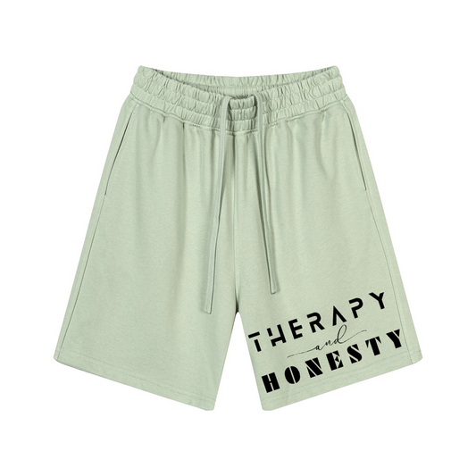 Therapy and Honesty Shorts [Black]