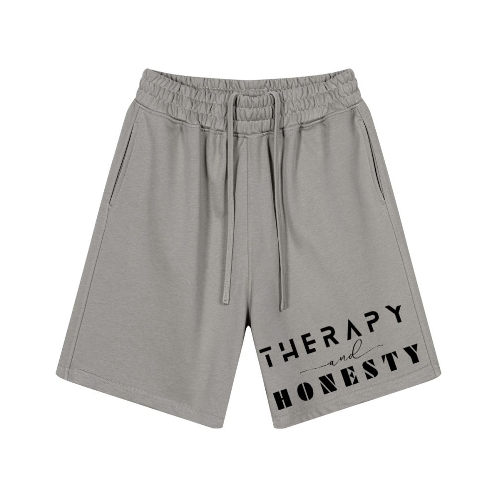 Therapy and Honesty Shorts [Black]
