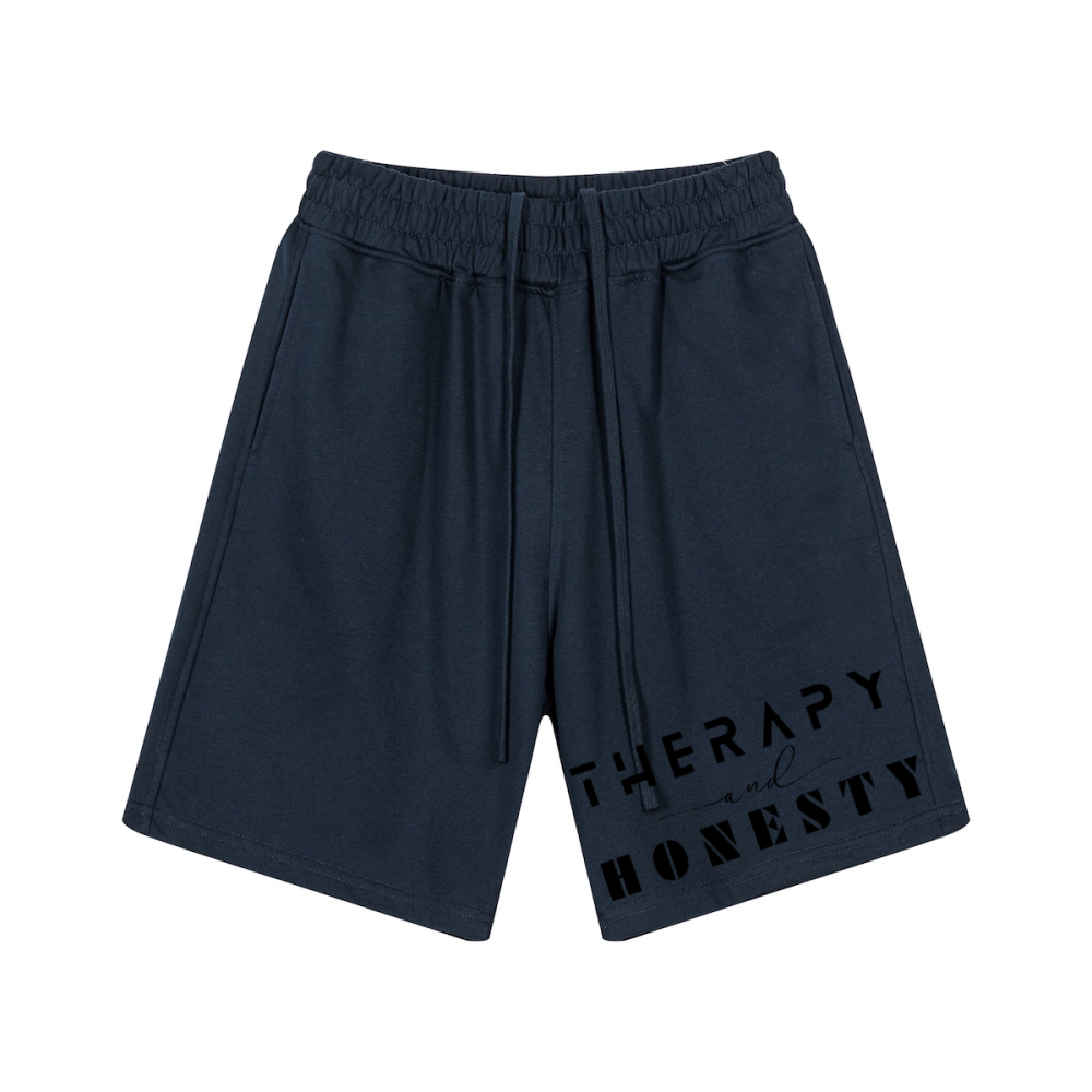 Therapy and Honesty Shorts [Black]