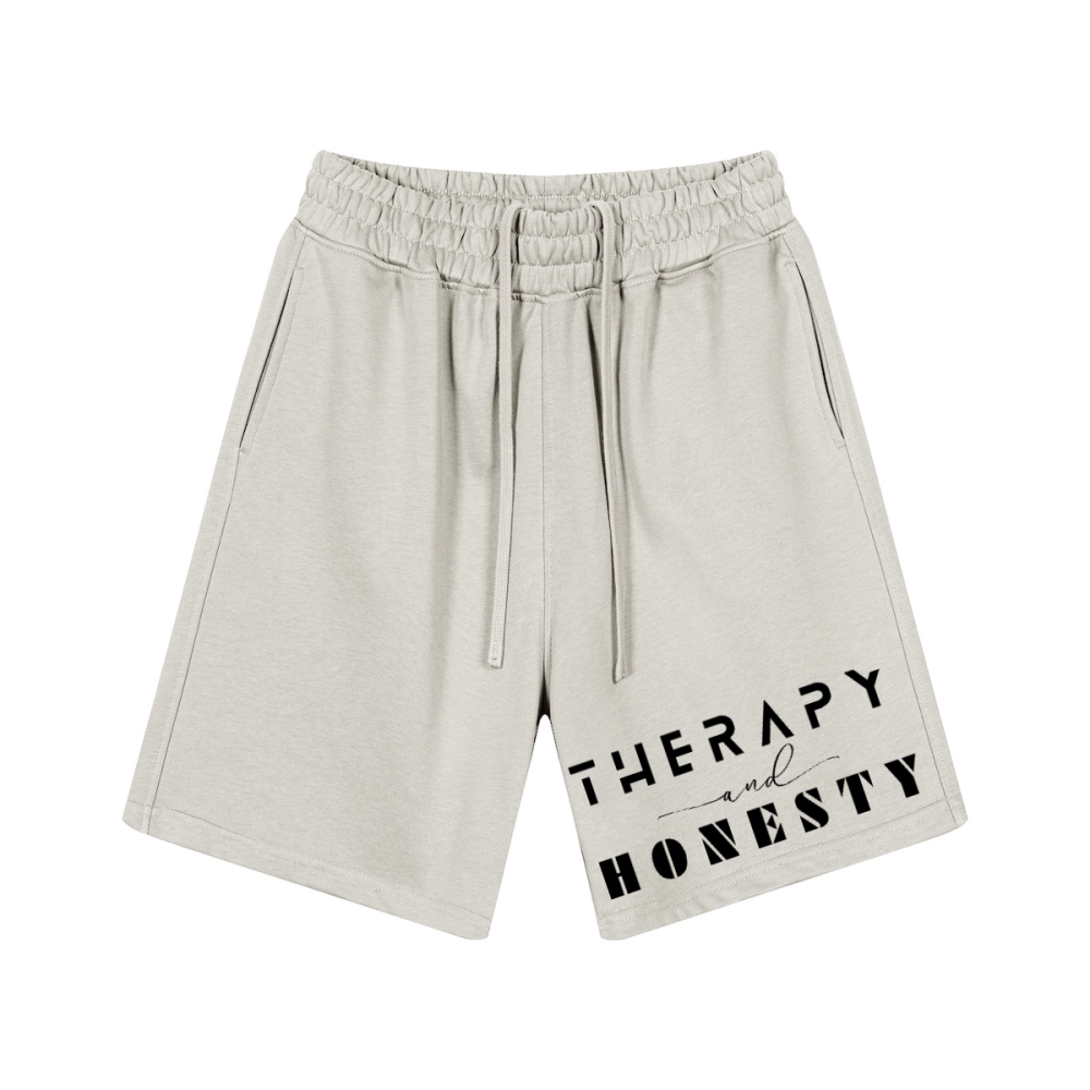 Therapy and Honesty Shorts [Black]