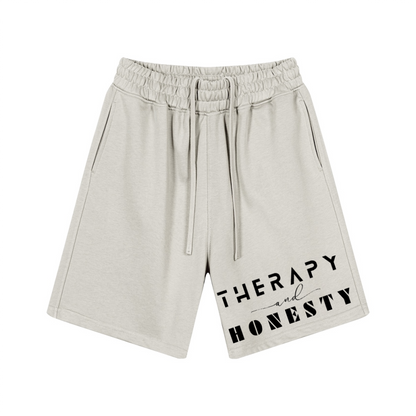 Therapy and Honesty Shorts [Black]