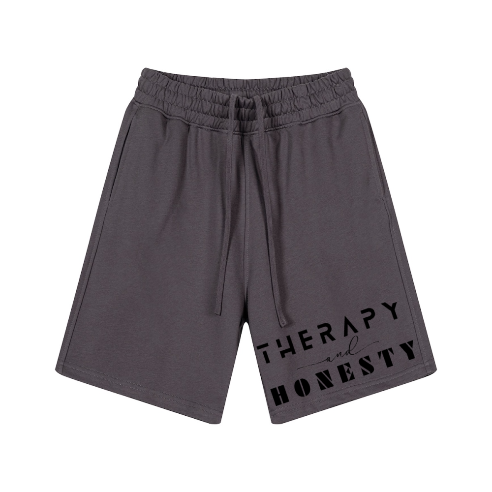 Therapy and Honesty Shorts [Black]
