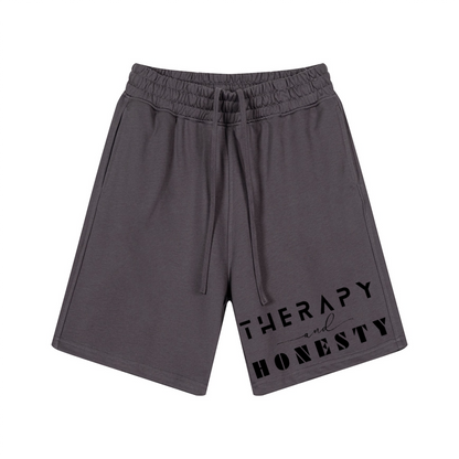 Therapy and Honesty Shorts [Black]