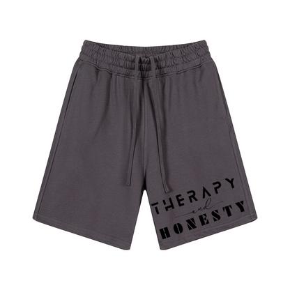 Therapy and Honesty Shorts [Black]
