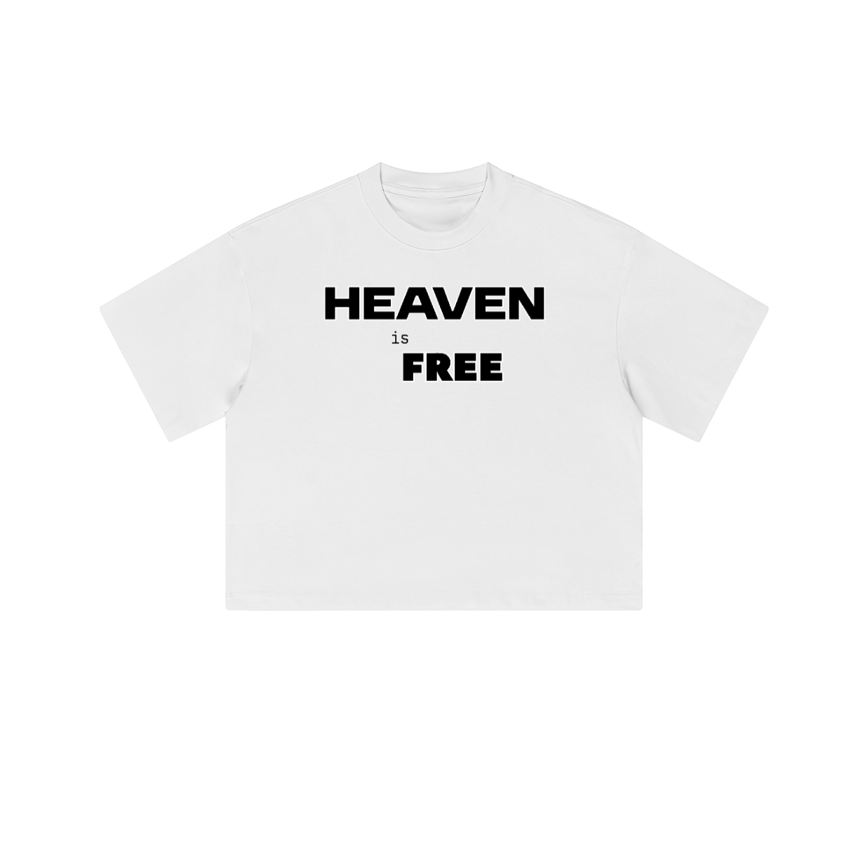 Oversized Cropped HEAVEN is FREE Shirt Hebrews [9:28]