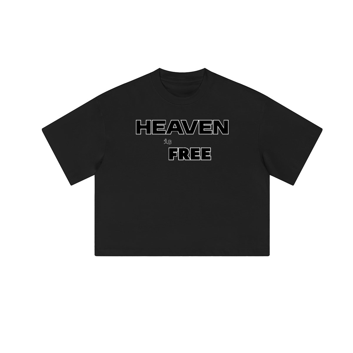 Oversized Cropped HEAVEN is FREE Shirt Hebrews [9:28]