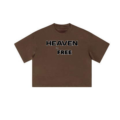 Oversized Cropped HEAVEN is FREE Shirt Hebrews [9:28]