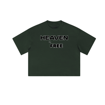 Oversized Cropped HEAVEN is FREE Shirt Hebrews [9:28]