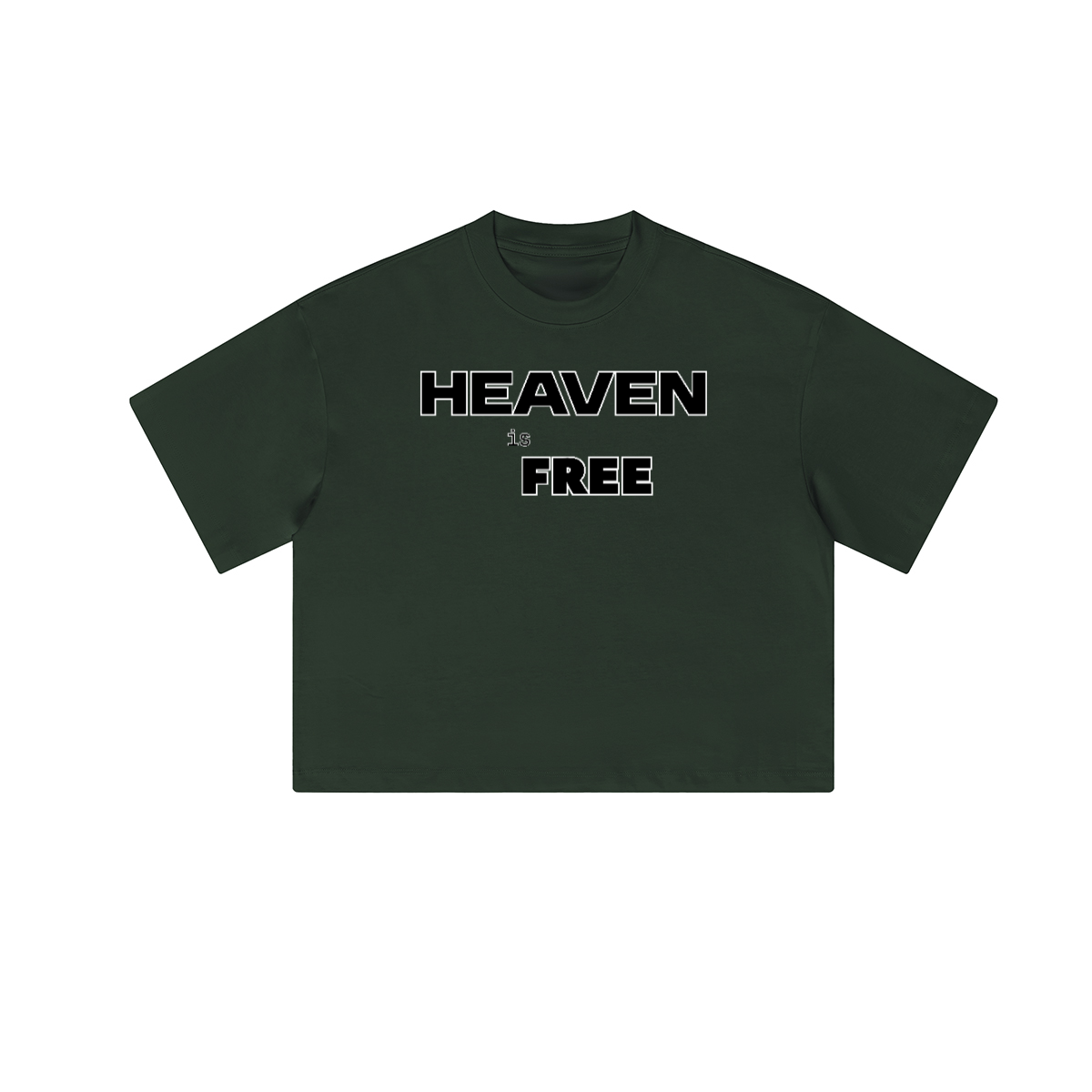 Oversized Cropped HEAVEN is FREE Shirt Hebrews [9:28]