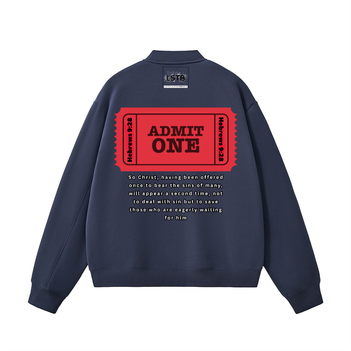 HEAVEN is FREE Fleece Jacket Hebrews [9:28]