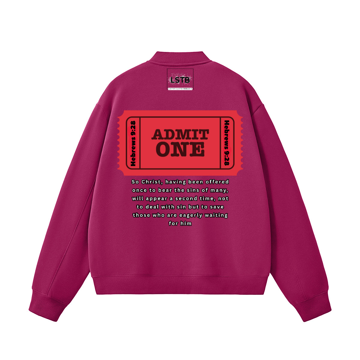 HEAVEN is FREE Fleece Jacket Hebrews [9:28]