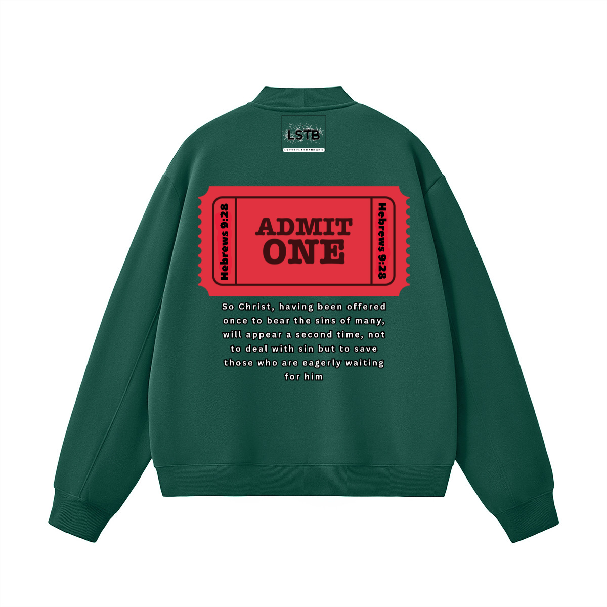 HEAVEN is FREE Fleece Jacket Hebrews [9:28]