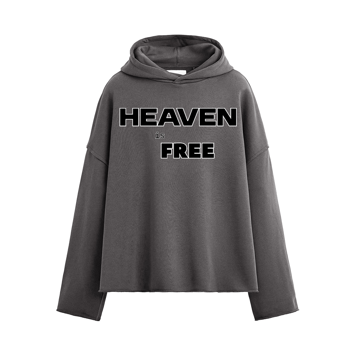 Oversized Cropped HEAVEN is FREE Hoodie Hebrews [9:28]