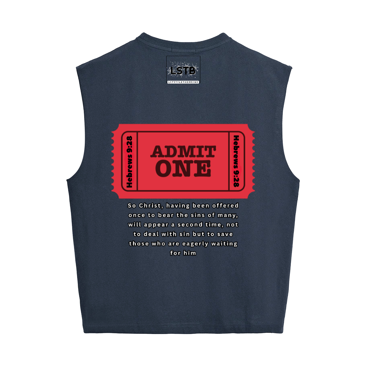 Boxy Tank HEAVEN is FREE Shirt Hebrews [9:28]