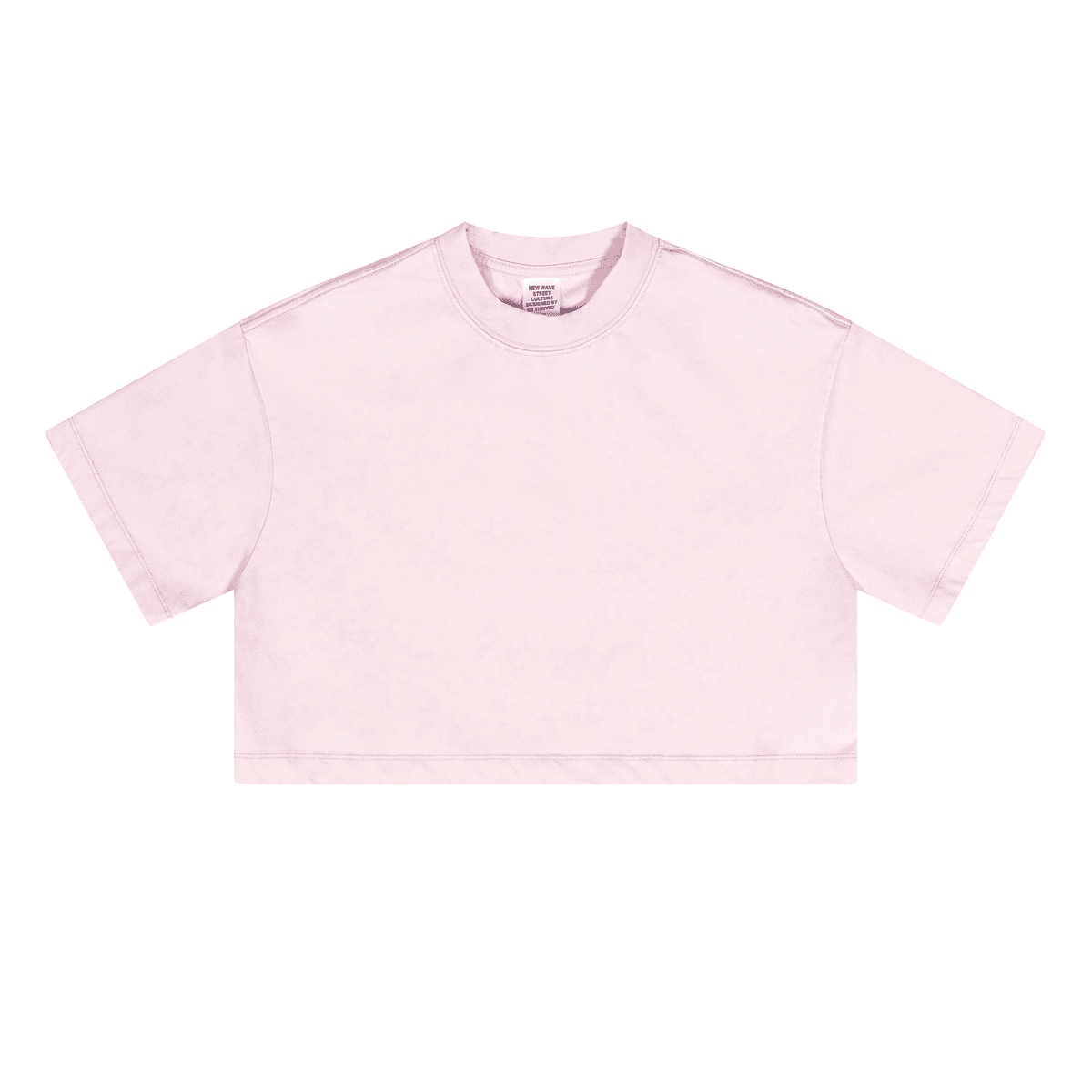 Ladies Cropped Top Therapy and Honesty [White]