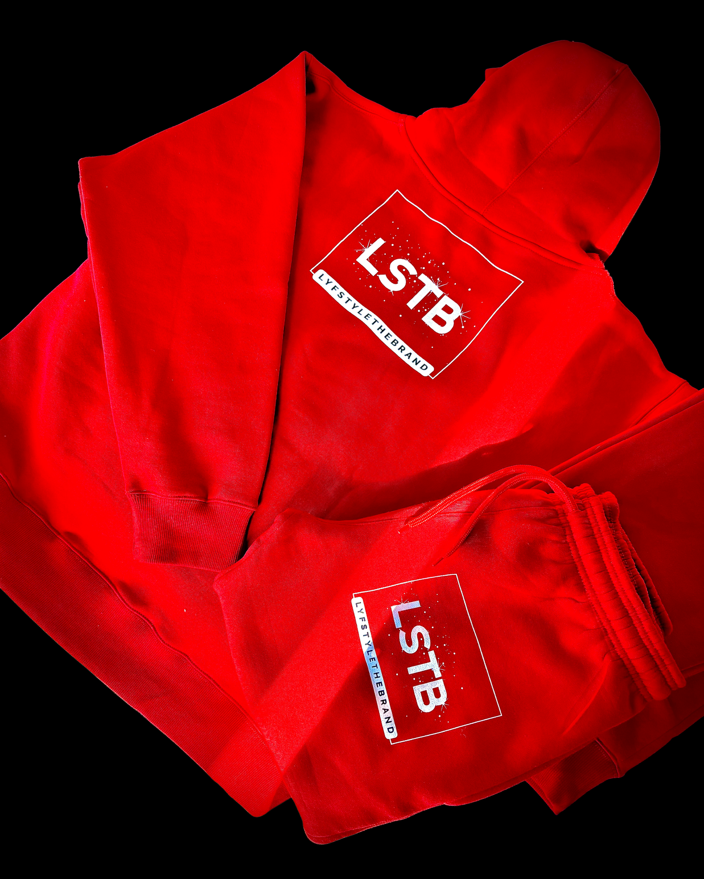 Oversized Therapy and Honesty Stacked Hoodie Set